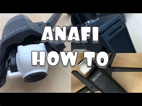 repair anafi drone leg youtube