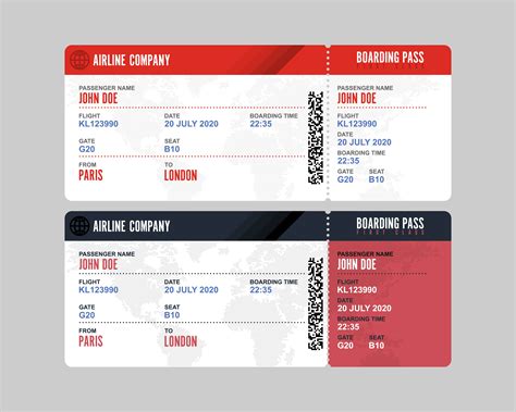 Ticket Template Png