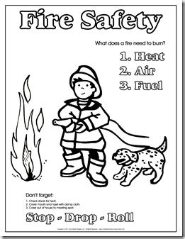 kindergarten fire safety theme week confessions   homeschooler