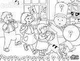 Coloring Parade Caillou Pages St Little Patricks Celebrate Printable Uploaded User Twimg Pbs sketch template