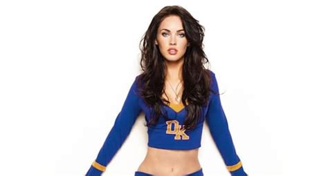 megan fox in a cheerleader s outfit from jennifer s body
