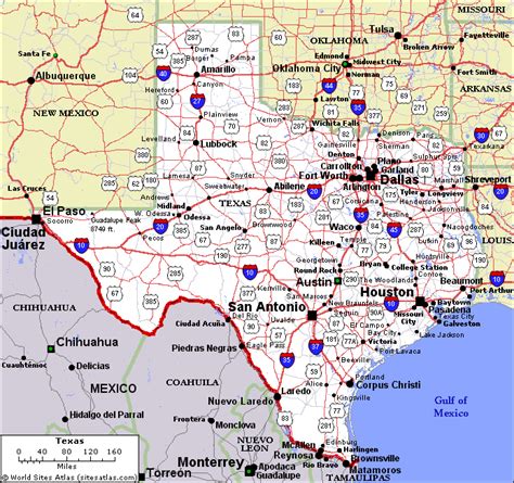 political map  texas area poster texas map  cities  counties printables