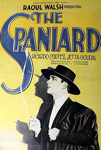 Ricardo Cortez In The Spaniard 1925 Silent Film Movie
