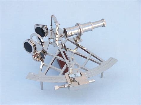 buy admiral s chrome sextant 12in with black rosewood box