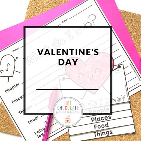 valentines day printables vocabulary games bingo cards worksheets