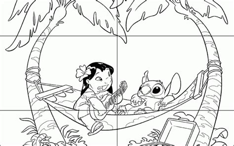 Puzzle De Lilo And Stitch Dibujos Disney