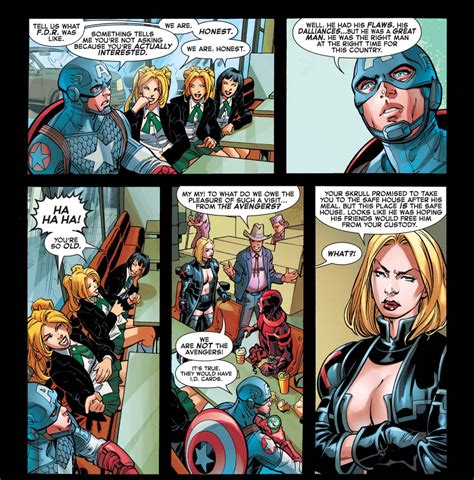 what captain america thinks of franklin roosevelt