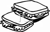 Sandwich Clipart Advertisement Clip sketch template
