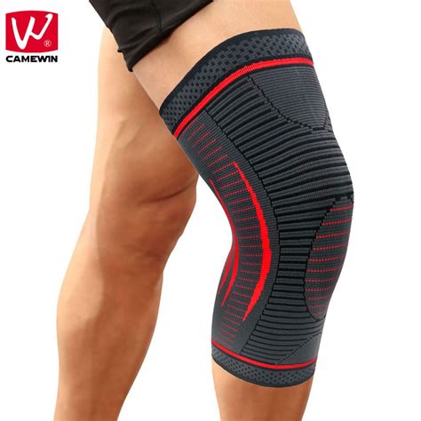 Camewin 1pcs Compression Knee Sleeve Knee Brace Support For Sports