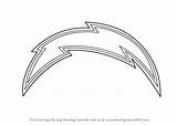 Chargers Logo Diego San Nfl Drawing Draw Template Sketch sketch template