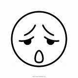 Cansado Emojis Cara Cansada Face Rosto Faces sketch template