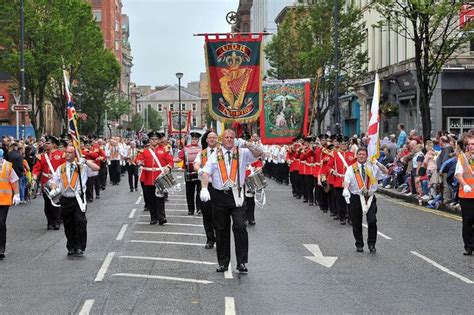 where are the twelfth parades being held across northern ireland belfast live