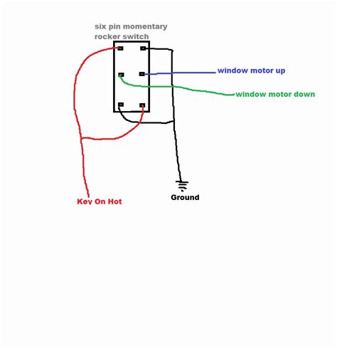 diagram gm power window switch  pin wiring diagram mydiagramonline