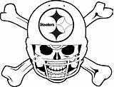 Steelers Coloring Pages Logo Helmet Drawing Pittsburgh Skull Football Colts Clipart Logos Drawings Printable Color Clip Getdrawings Getcolorings Packers Popular sketch template