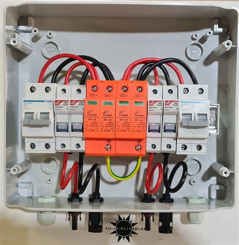 combiner box axpert  max  sunsynk  inputs  output vat  full circle solar