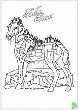 Bella Sara Coloring Pages Dinokids Close Popular sketch template