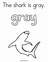 Gray Coloring Shark Things Grey Noodle Print Twistynoodle Ll sketch template