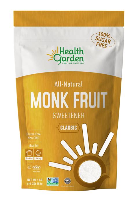 health garden classic monk fruit sweetener  oz walmartcom