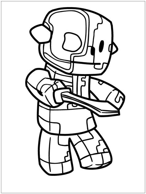 coloring pages minecraft lego zombie pigman book  kids