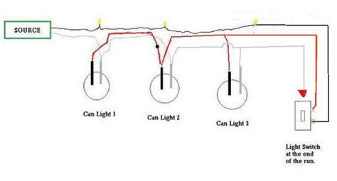 wiring lights  series diagram