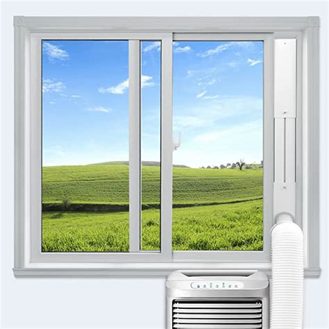 buy habibee portable air conditioner window vent kit adjustable ac window vent kit  window