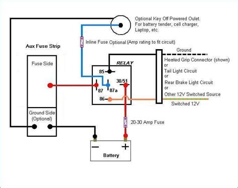relay wiring diagram  pin teknik bokeh
