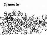 Orquestas sketch template