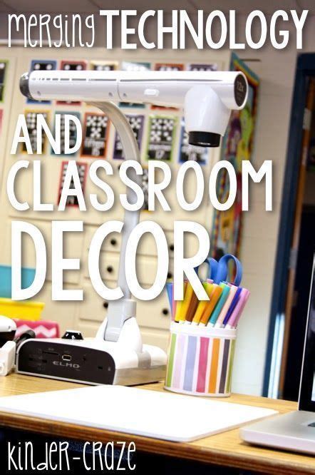 kindergarten teacher merged technology  decor