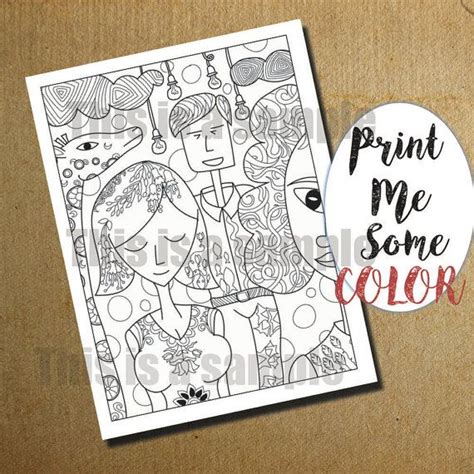 printable adult coloring page  people  printmesomecolor