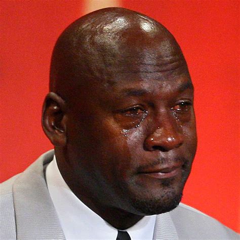 evolution   michael jordan crying face meme    npr
