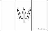Barbados Flags Meaning sketch template