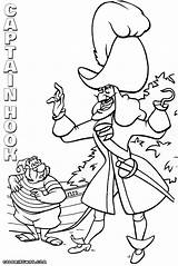 Hook Captain Coloring Pages sketch template