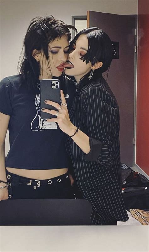 Pin By Thomas Mellon On Pale Waves Goth Lesbian Couple Aesthetic