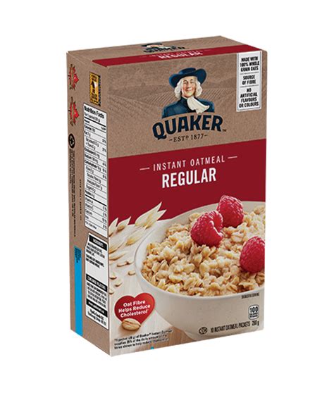quaker instant oatmeal regular quaker