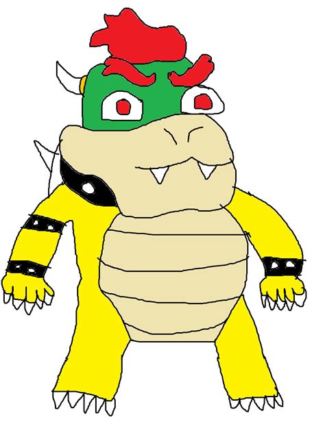 Bowser Koopa Drawn Version By Mikeeddyadmirer89 On