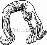 Wig Clipground sketch template