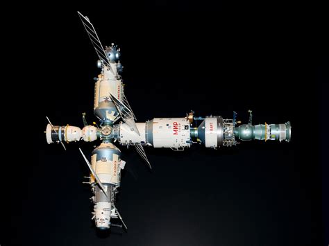 mir space station model configuration   mir space  flickr