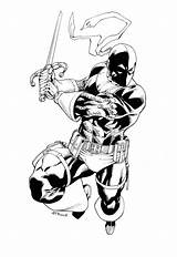 Deathstroke Supershow Coloring Deadpool Pages Robertatkins Deviantart Comic Vs Robert Drawing Choose Board Deadshot Marvel Book Atkins Favourites Add sketch template