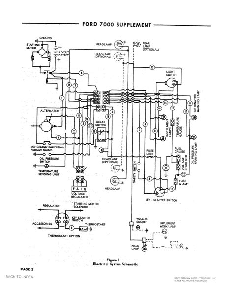 ford  volt wiring diagram wiring draw  schematic
