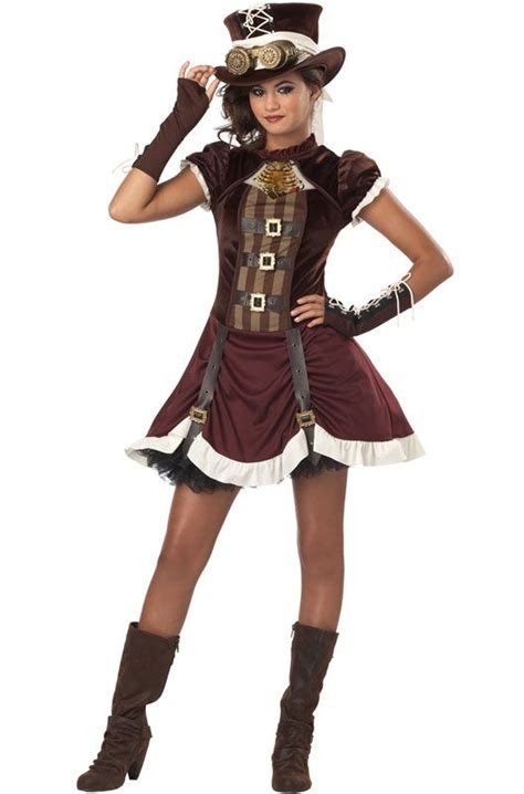 steampunk girl tween costume steampunk halloween costumes girl costumes and tween