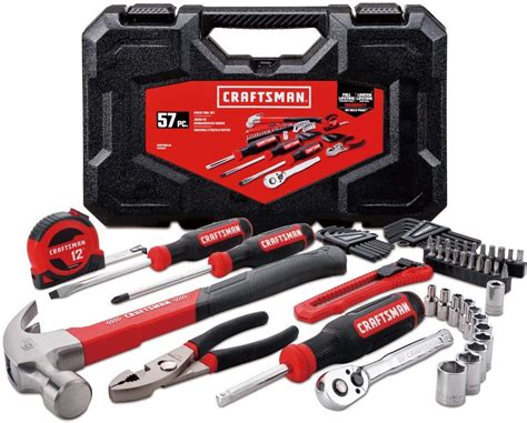 craftsman home tool kit mechanics tools kit  piece cmmt sets walmartcom