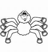 Spider Coloring Spiders Cartoon Pages Cute Spiderman Printable Drawing Sheets Categories Halloween Kids Getdrawings Clipartmag Animals Popular Paper sketch template
