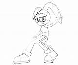 Cream Sonic Rabbit Coloring Pages Generations Play Another sketch template