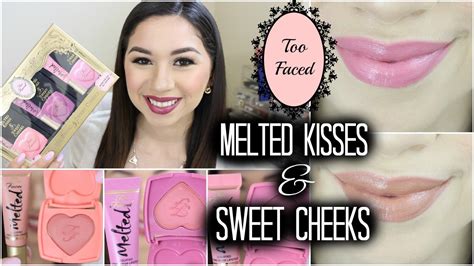Too Faced Melted Kisses And Sweet Cheeks Holiday 2015 Set
