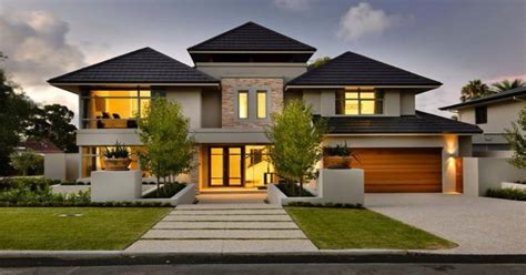 inspirational contemporary double storey house plan  home  zone