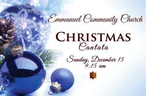christmas cantata emmanuel community church