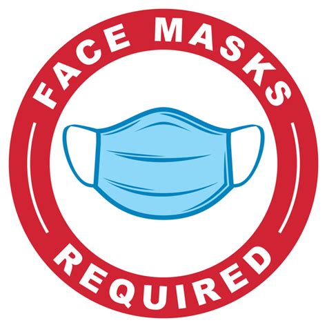 masks  required sign finis convojor