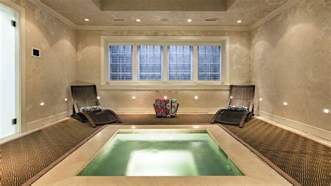 latest luxury amenity  home spas