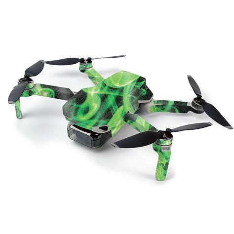 grunge skin  dji mavic mini portable drone quadcopter protective durable high gloss