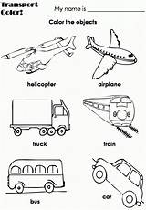 Transportation Coloring Preschool Pages Means Worksheets Color Land Print Kindergarten English Cement Worksheet Coloringpages Mixer Kids Air Theme Transport Gif sketch template